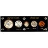 Image 1 : 1955 (5) Coin Proof Set Amazing Toning