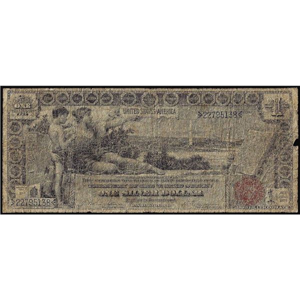 1896 $1 Educational Silver Certificate Note