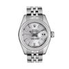 Image 2 : Rolex Ladies Stainless Steel Silver Index Datejust Wristwatch With Rolex Box