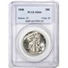Image 1 : 1940 Walking Liberty Half Dollar Coin PCGS MS64