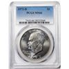 Image 1 : 1972-D $1 Eisenhower Silver Dollar Coin PCGS MS66