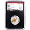 Image 1 : 1.68 Gram Sanoyta Mexico Gold Nugget NGC Vaultbox Unvaulted