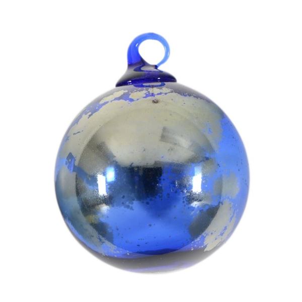 Glass Eye Studios "Ornament (Earth)" Hand Blown Glass Sculpture (Second)