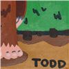 Image 3 : Todd Goldman "Bigfoot" Original Acrylic on Canvas