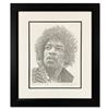 Image 1 : Guillaume Azoulay "Jimi Hendrix" Limited Edition Etching on Paper