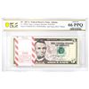 Image 1 : Pack of 2017A $5 Federal Reserve STAR Notes Atlanta Fr.1998-F* PCGS Gem UNC 66PPQ