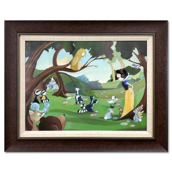 Katie Kelly "Forest Friends" Limited Edition Giclee on Canvas