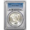 Image 1 : 1923 $1 Peace Silver Dollar Coin PCGS MS65