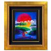 Image 1 : Peter Max "Beyond Borders" Original Acrylic on Paper