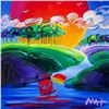Image 2 : Peter Max "Beyond Borders" Original Acrylic on Paper