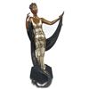 Image 1 : Erte (1892-1990) "La Coquette" Bronze Sculpture