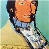 Image 2 : Andy Warhol (1928-1987), "The American Indian Series (Black)" Framed Vintage Poster