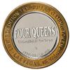 Image 2 : .999 Silver Four Queens Casino Hotel Las Vegas $10 Limited Edition Gaming Token