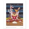 Image 1 : Looney Tunes "At the Plate (Phillies)" Limited Edition Giclee on Paper