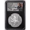 Image 1 : 2023 Netherlands Proof Lion Dollar Silver Coin NGC PF70 Ultra Cameo Moy Signature