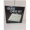 Image 1 : Like New Glass Chess Board & Card Game