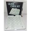 Image 3 : Like New Glass Chess Board & Card Game