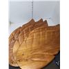 Image 4 : Set of 5 VERY Large Teak Palm Leaf Serving Platters - Very Nice!