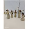 Image 1 : Lot of 5 Willow Tree Angels