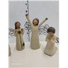 Image 3 : Lot of 5 Willow Tree Angels