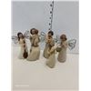 Image 1 : Lot of 5 Willow Tree Angels