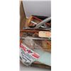 Image 7 : Box Full of Drywall & Reno Tools Including 2 New Drywall Saws