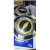 Image 2 : Set of 4 Chevy Hub Caps - Excellent Condition