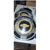 Image 3 : Set of 4 Chevy Hub Caps - Excellent Condition