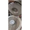 Image 3 : Set of 4 1960s Mercury Classic Hub Caps - Very Good Condition, just needs to blow and gently wipe th