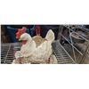 Image 2 : Lot of 4 Blow Mold Chicken Planters