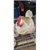 Image 3 : Lot of 4 Blow Mold Chicken Planters