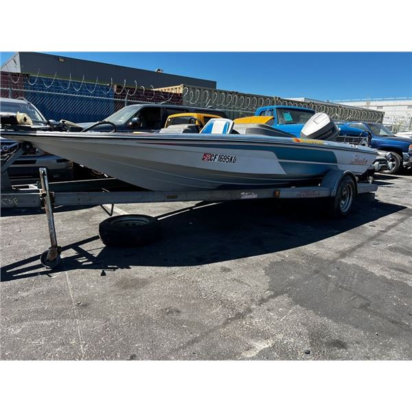 1986 SKEETER  BASS BOAT  # A74799