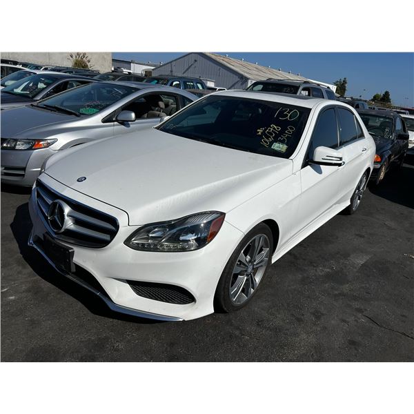 2014 Mercedes-benz E-Class
