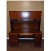 Image 1 : Office Desk 26"L 60"D 66"H *Measurement Is Approximate*