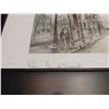 Image 2 : Framed Picture Of Paris, Arc De Triomphe, By Georges B, Made In Paris 16.5"L 22.5"W *Measurement Is 