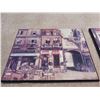 Image 2 : Two Wooden Pictures Of Paris 10"L 8"W *Measurement Is Approximate*