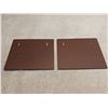 Image 4 : Two Wooden Pictures Of Paris 10"L 8"W *Measurement Is Approximate*