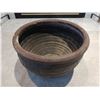 Image 2 : Large Clay Pot Made In Thailand 15"D 11"H *Measurement Is Approximate*