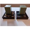 Image 2 : Two Candles & Candle Holders