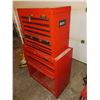 Image 1 : Like New Toolbox By Jobmate 26.5"L 14"W 31"H & 22"L 12"W 20"H *Measurement Is Approximate*