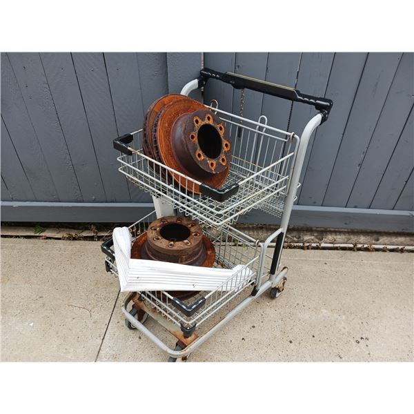 Lot Of Scrap Steel 64lb *Measurement Is Approximate*