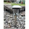 Image 2 : Two Outdoor Solar Lights 7"W 14"H *Measurement Is Approximate*