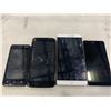 Image 2 : 4 assorted smartphones