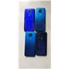 Image 2 : Motorola moto G stylus, Motorola moto G9 play, and 2 Motorola moto G play phones