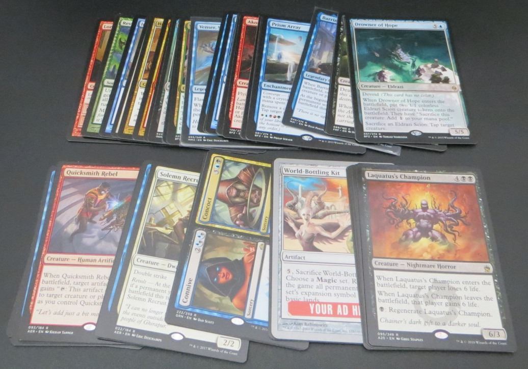 45+ MTG Rare Cards Various Sets & Colors