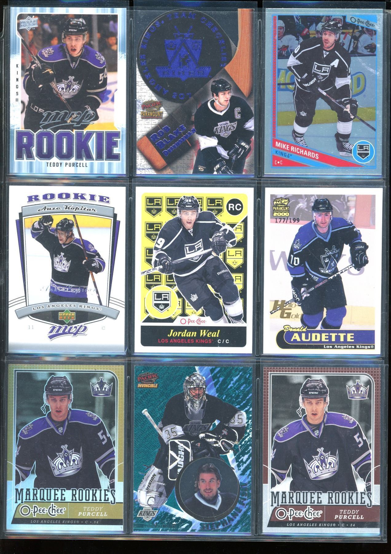 Nhl Los Angeles Kings 8 Different Licensed Trading Card Team Sets main image 0
