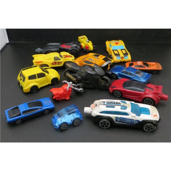 Collection Of Hoy=t Wheels, Transformers and other Die-Cast Vehicles