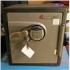 Image 1 : Electronic Sentry Safe Fire Proof & Impact Resistant Safe With 2 Keys & Code Instructions