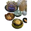 Image 2 : Group of decorative pineapples & bowls