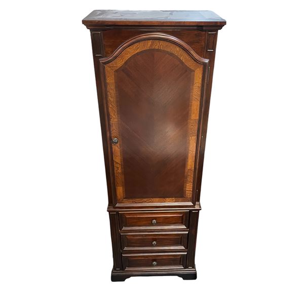 Approx. 6ft tall 3 drawer cabinet - approx. 25 1/2in wide x 14 1/2in depth